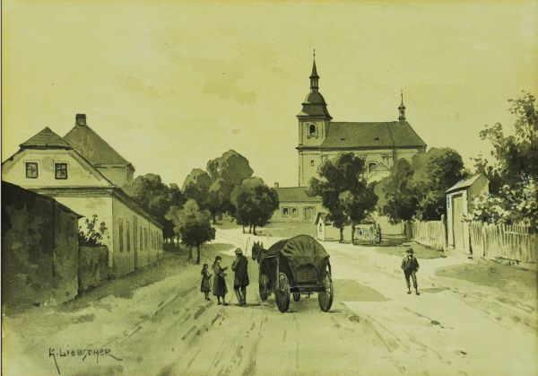 Karel Liebscher - Kostel v Bosni