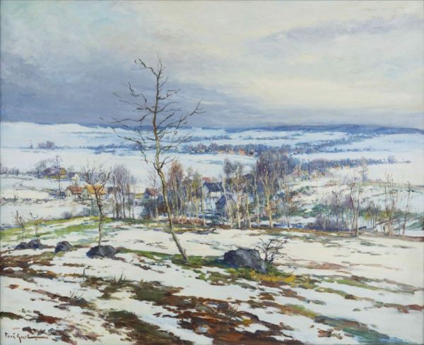 Gustav Porš - Zimní krajina (ev. číslo: 82679)